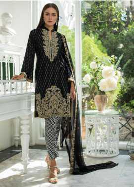 Jaipur by ZS Textiles Embroidered Jacquard Luxury Collection Design 1 2019
