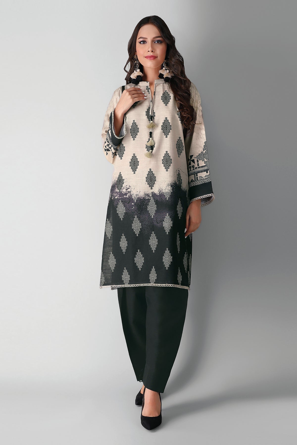 Jlk21421 Black Khaadi Winter 2021