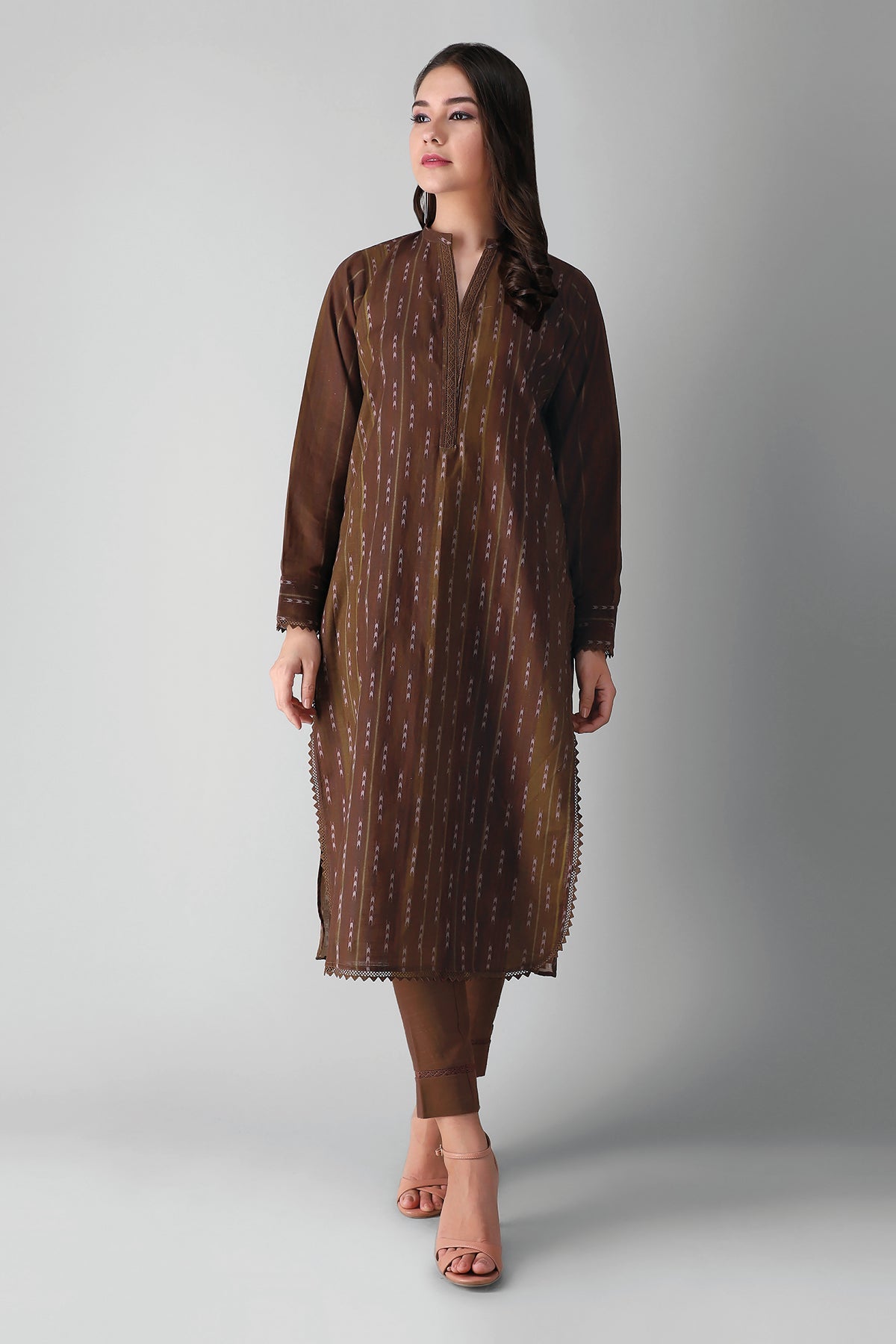 Jlk21451 Yellow Khaadi Winter 2021