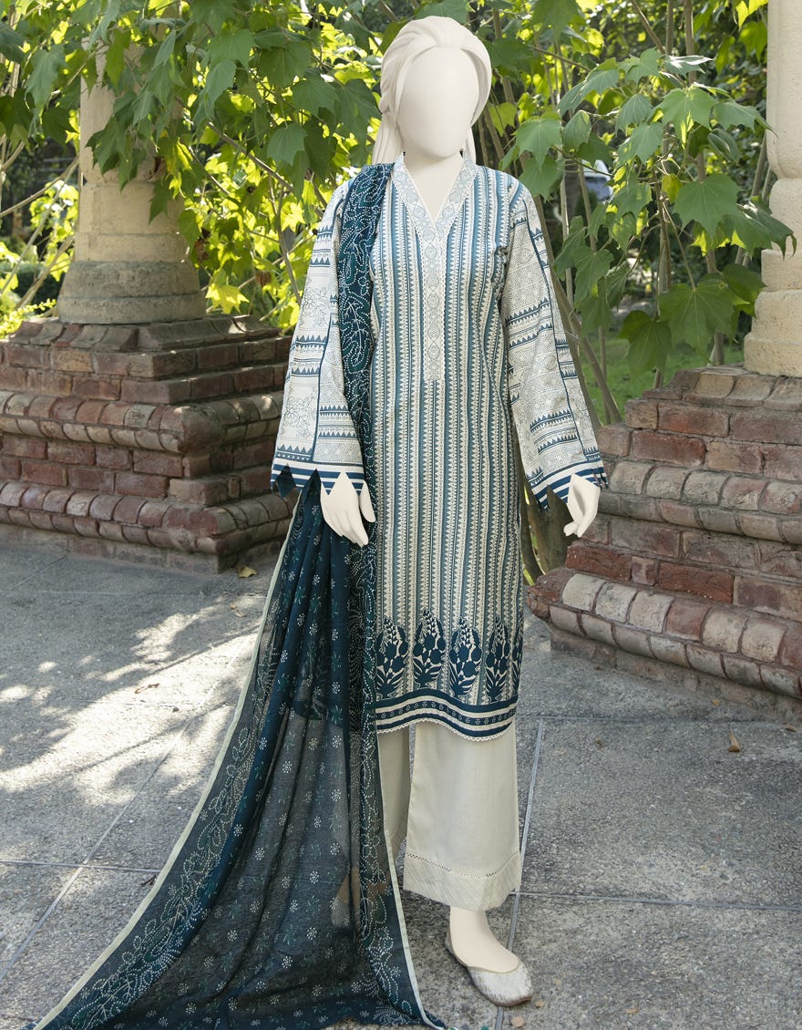 JJLS W JW 21 1757 FB Indigo Junaid Jamshed Winter Collection 2021