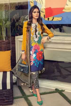 Sana Safinaz 17A Summer Lawn Collection 2020 | Sana Safinaz Lawn