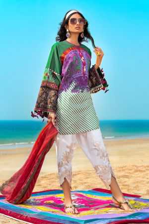 Sana Safinaz 21B Summer Lawn Collection 2020 | Sana Safinaz Lawn