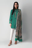 M21318 Green Khaadi Autumn Collection 2021
