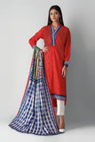 M21319 Red Khaadi Autumn Collection 2021