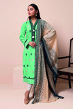 M22102 Green Khaadi Online Spring Summer 2022