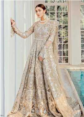 Maryum N Maria Embroidered Net Bridal Collection 05 Moon Light 2019