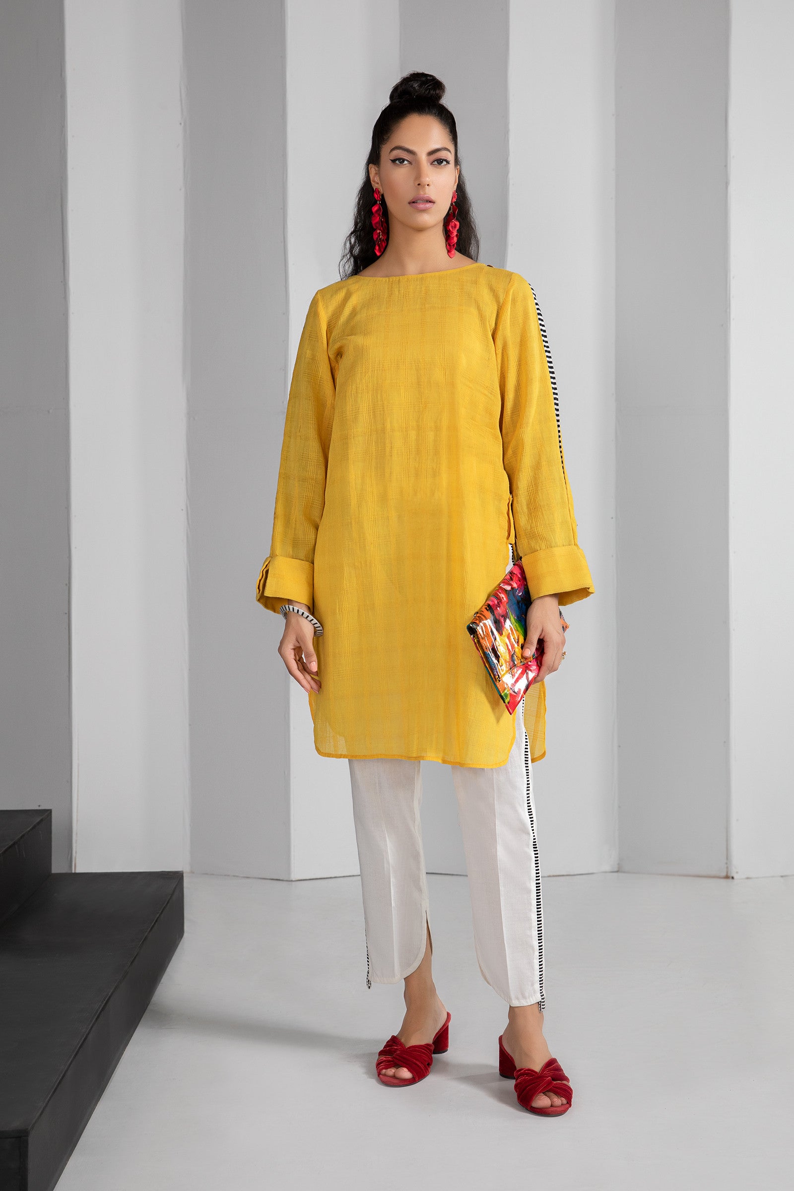 Yellow MB-SS21-118 Maria B Basic 2021