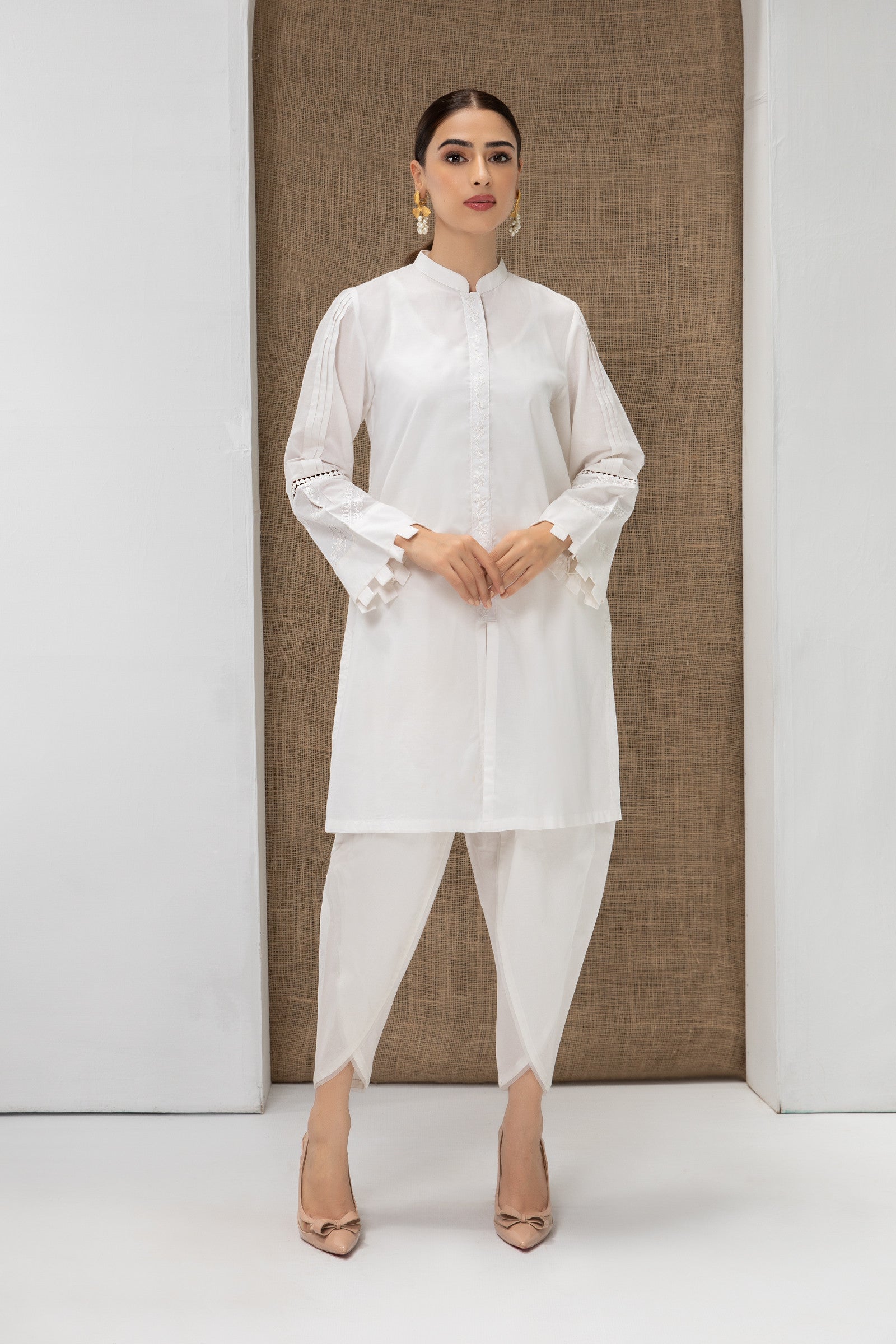 White MB-SS21-135 Maria B Basic 2021
