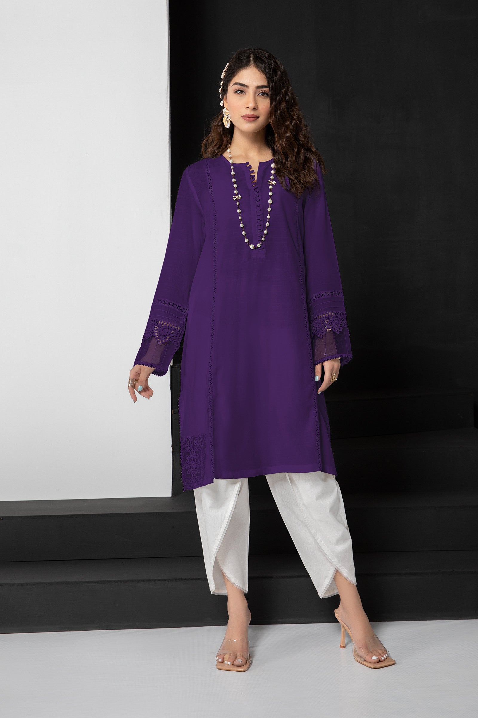 Purple MB-SS21-348 Maria B Basic 2021