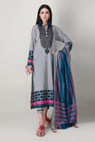 Khaadi Mb21128 Grey Summer Lawn 2021