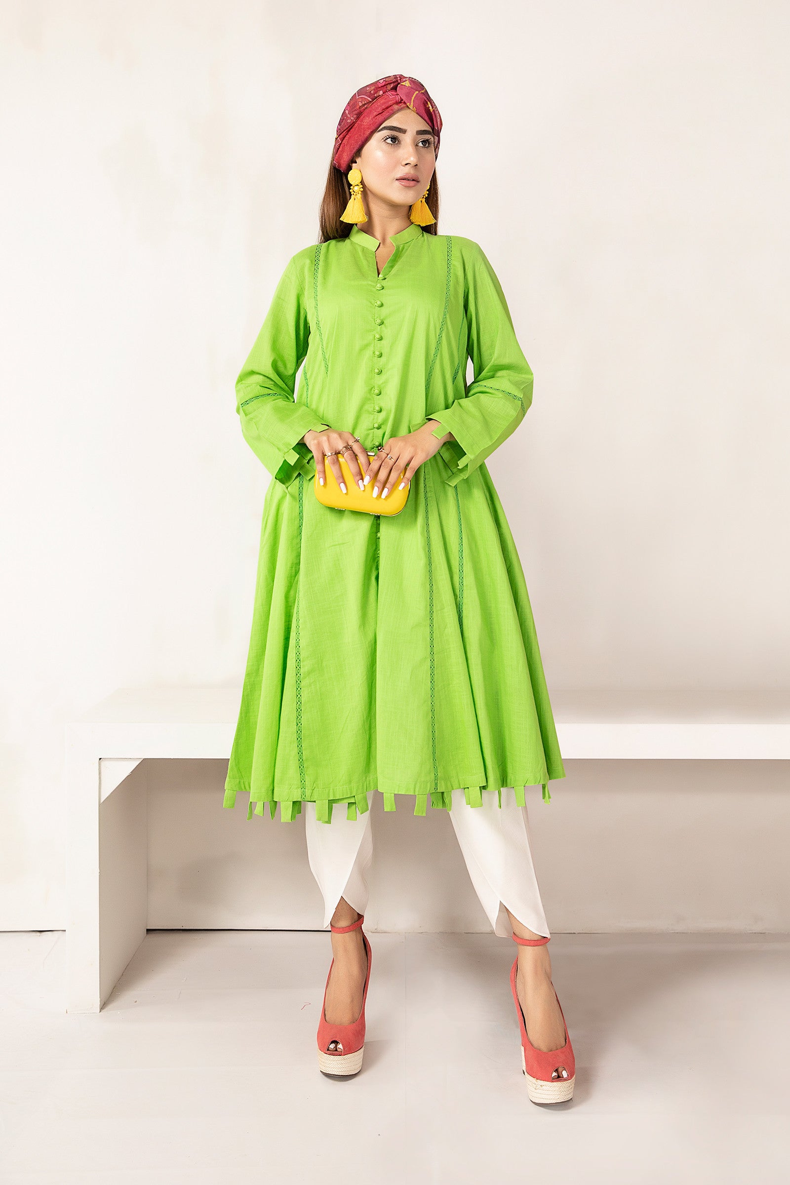 Green MB-SS21-74 Maria B Basic 2021