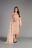 Bareeze Mughal Fresco Mc760 Peach Collection 2021