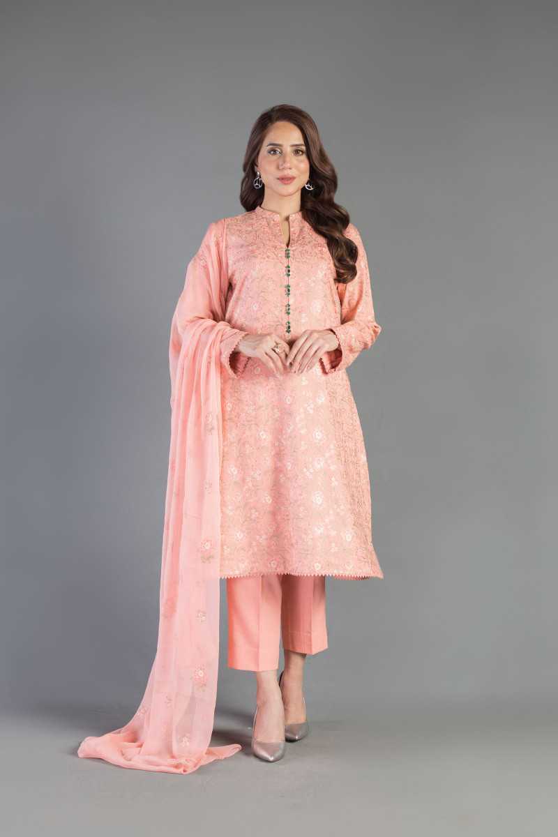 Bareeze Canvas Mc765 Pink Collection 2021
