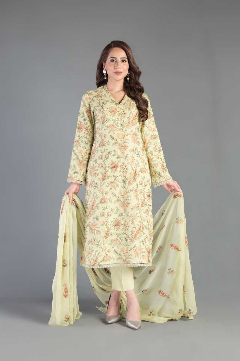 Bareeze Florika Mc770 Light Green Collection 2021