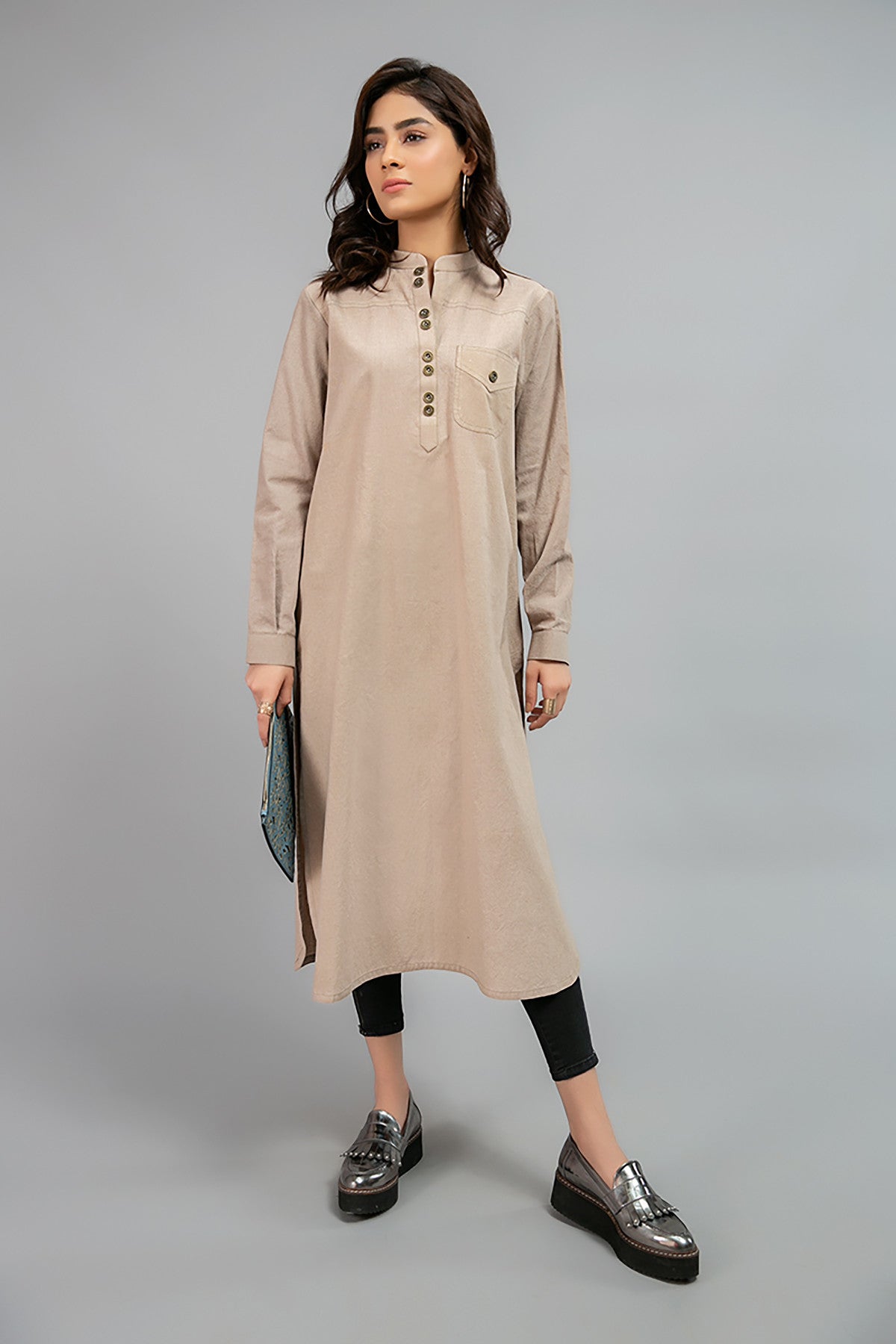 Beige MG-W20-38 Maria B Basic 2021