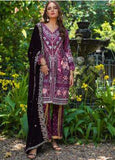 Mirha by ZS Textile Embroidered Charmeuse Winter Collection Design 7 2019