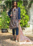 Mirha by ZS Textile Embroidered Charmeuse Winter Collection Design 8 2019