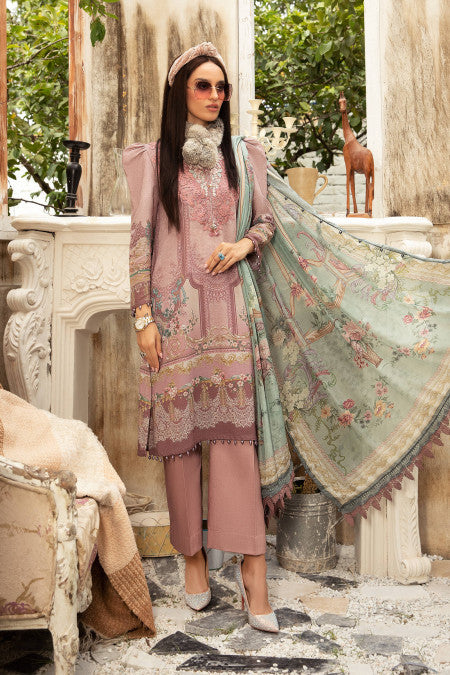 Maria B MPT-1211-A Mprints Winter Collection 2021