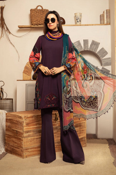 Maria B MPT-1213-B Mprints Winter Collection 2021