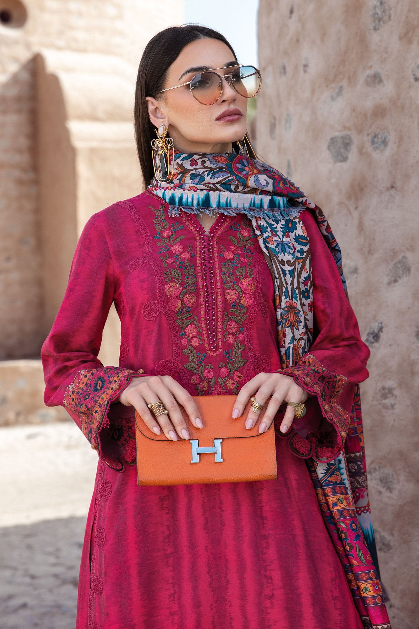 Maria B MPrints MPT-1502-A Mprint Fall 2022 Online Shopping