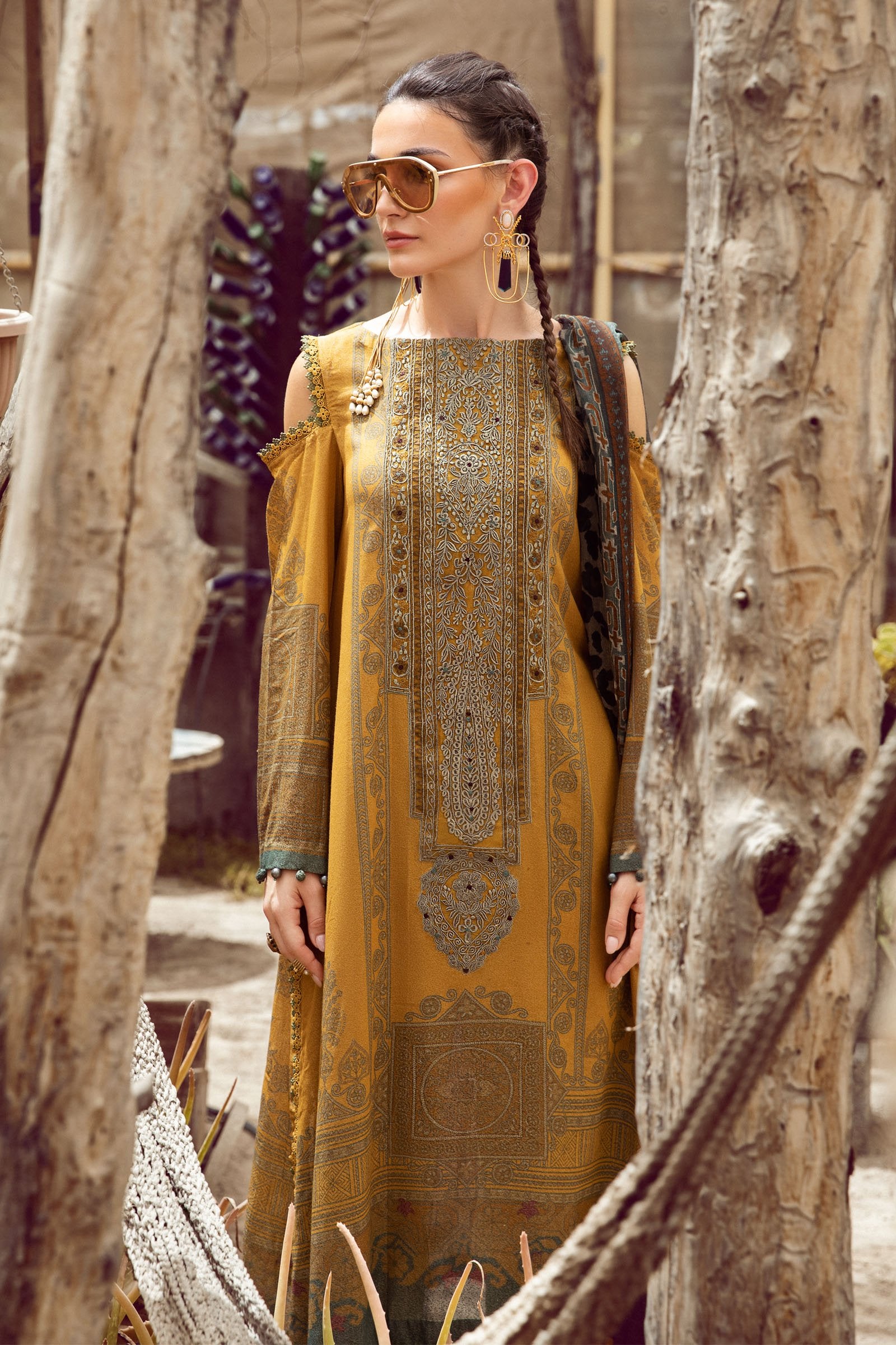 Maria B MPrints MPT-1505-B Mprint Fall 2022 Online Shopping