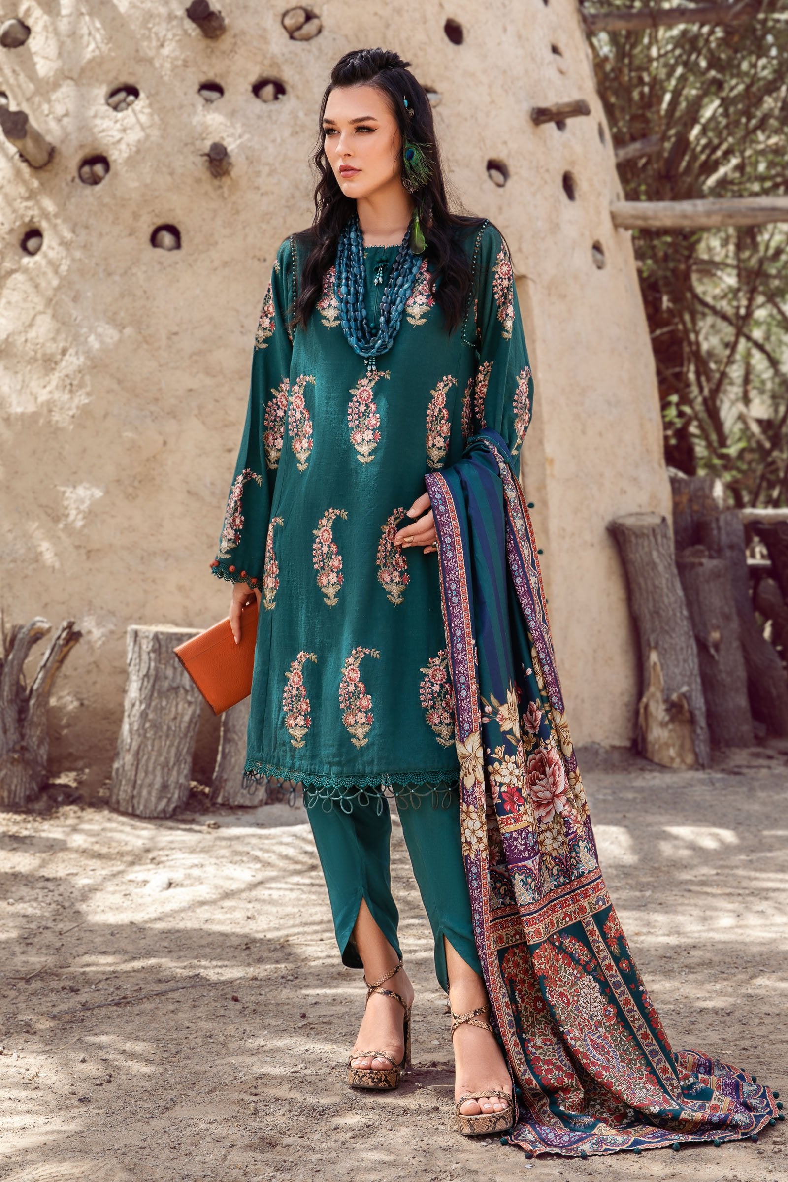 Maria B MPrints MPT-1508-A Mprint Fall 2022 Online Shopping