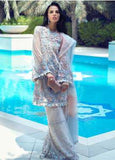 Mushq Embroidered Net Wedding Collection 05 Alesan 2019