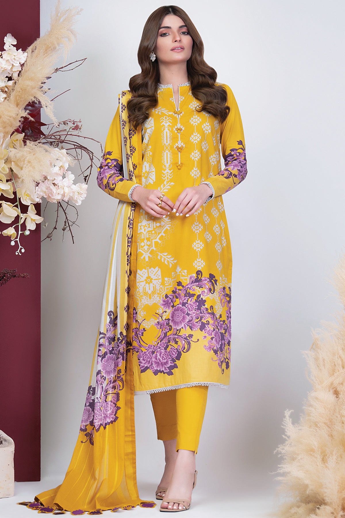 AlKram Ms 23 21 Mustard Mid Summer 2021