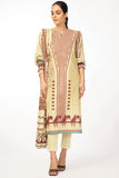 Alkaram MS-25-22-Yellow Mid Summer Collection 2022 Online Shopping