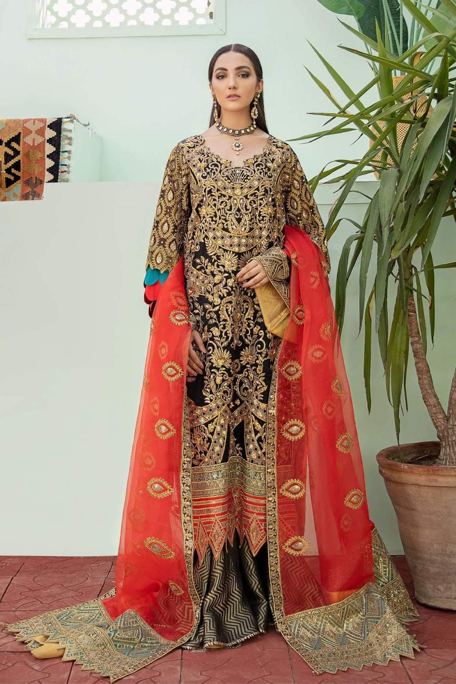 Maryum N Maria Night Blooms Mw-10 Mashaal Linen 2021