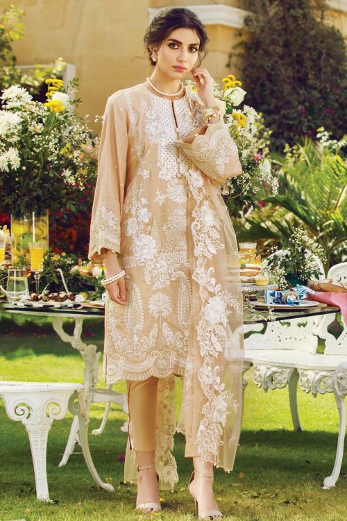 PC-05-21 Beige AlKaram Premium Collection 2021