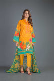 Bareeze Printed Pr857 Orange Collection 2021