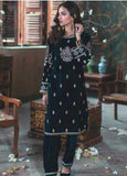 Qalamkar Embroidered Velvet Winter Collection Design 01 2019