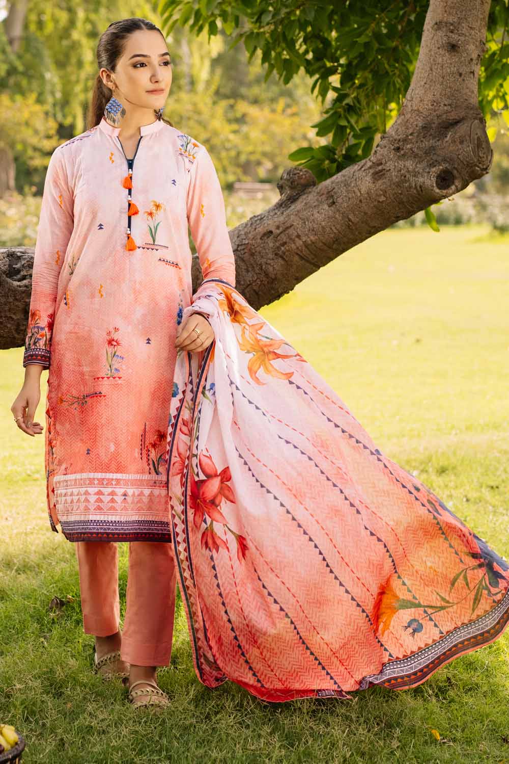 TCE-12001 Gul Ahmed Cambric Midsummer 2021