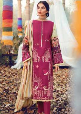 RajBari Embroidered Khaddar Winter Collection Design 7b 2019