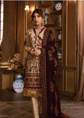 Rang Rasiya Embroidered Linen Winter Collection Design 1307 2019