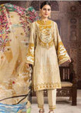 Resham Ghar Embroidered Silk Luxury Collection 01 Mustard Must 2019