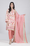 Bonanza Satrangi Rosy Vine - 3 PcSummer Spring Lawn Collection Vol 1 2020 | Bonanza Lawn
