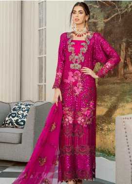 Rouche Embroidered Luxury Collection 01 Wild Rose 2019