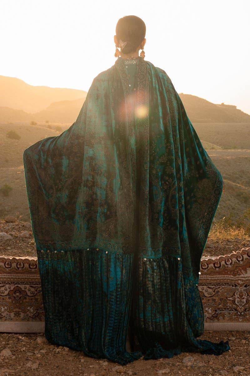 Sana Safinaz S231-007B-DE Winter Luxury Collection Online Shopping