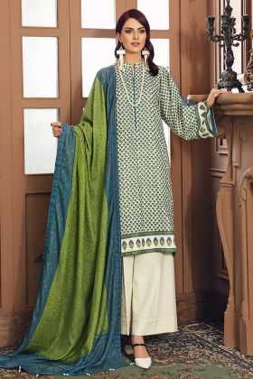 Gul Ahmed Karandi Suit ADP-07 Winter Collection 2020
