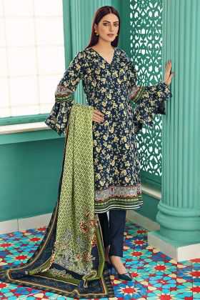 Gul Ahmed Twill Linen Suit LT-18 Winter Collection 2020