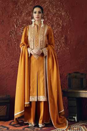 Gul Ahmed Embroidered Suit ADE-01 Winter Collection 2020