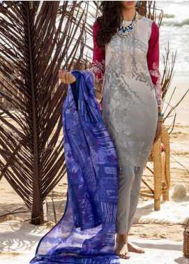 Salitex Design 494a Estela Lawn Collection 2020 | Salitex 2020