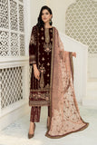 Maria B Suit Maroon SF-W22-03 Evening Wear Formal Wear 2022 Online Shopping