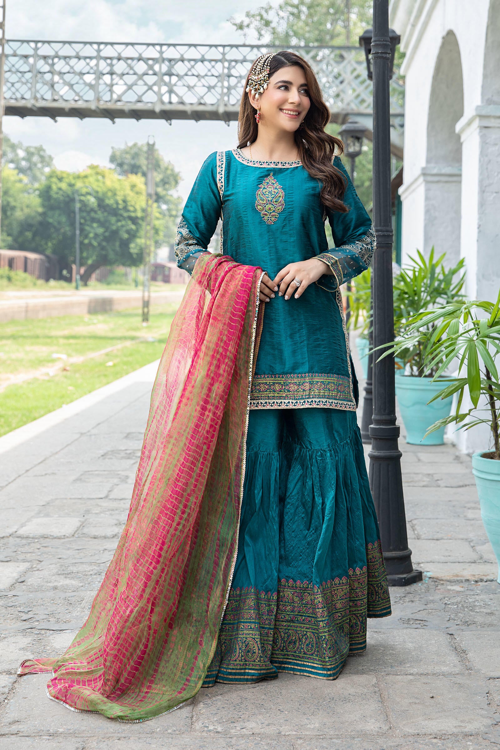 Maria B Suit Teal SF-W22-04 Evening Wear Formal Wear 2022 Online Shopping