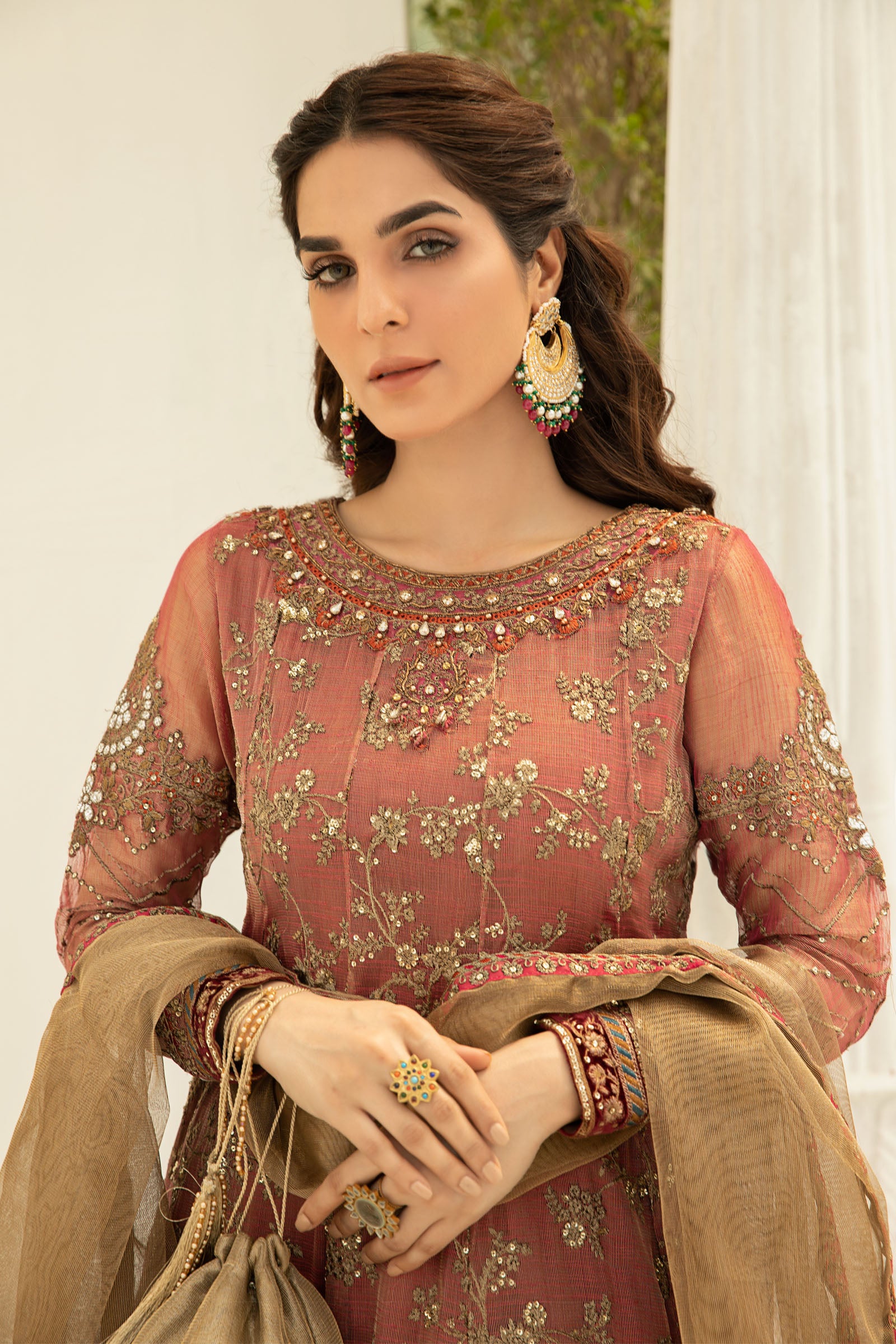 Maria B Suit Pink SF-W22-09 Evening Wear Formal Wear 2022 Online Shopping