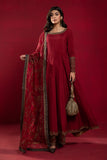 Maria B Suit Red SF-W22-19 Evening Wear Formal Wear 2022 Online Shopping