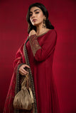 Maria B Suit Red SF-W22-19 Evening Wear Formal Wear 2022 Online Shopping
