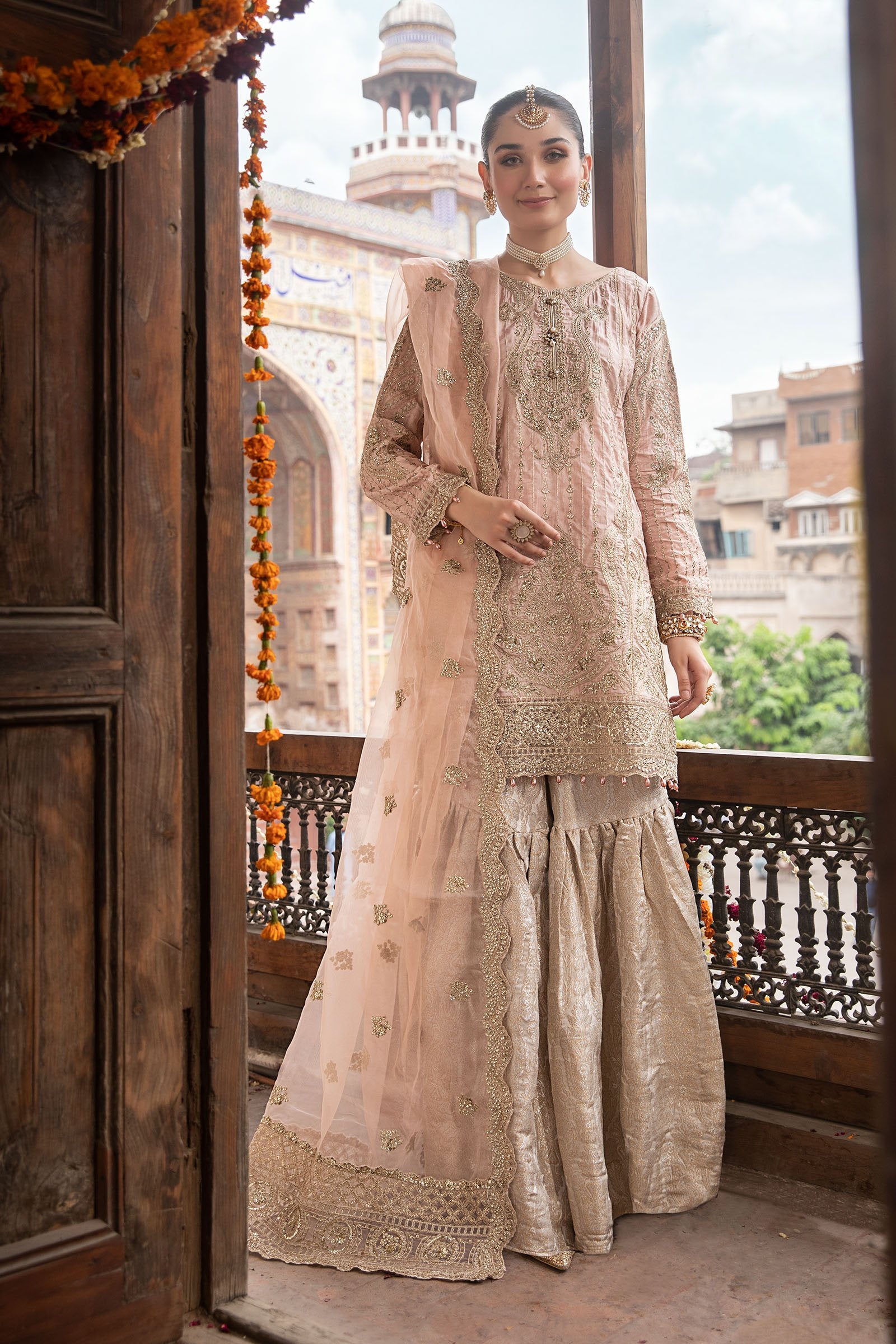 Maria B Suit Pink SF-W22-21 Evening Wear Formal Wear 2022 Online Shopping